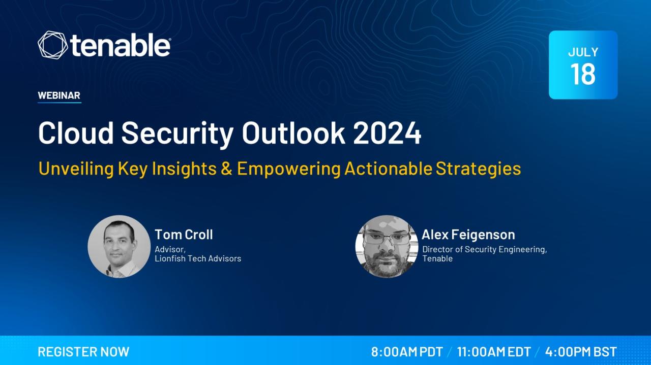 Tenable Cloud Security Outlook 2024