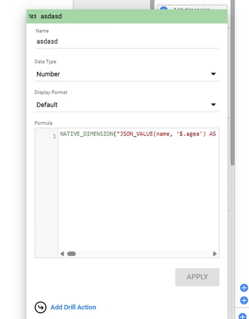A screenshot showing where to enter the formula